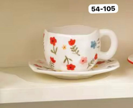 Flower mug -t