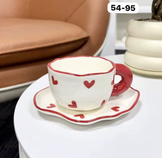 Heart mug -e