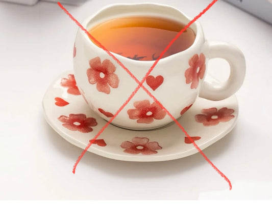 Mug - flower + heart